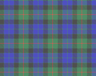 Modern Gunn Clan dress tartan